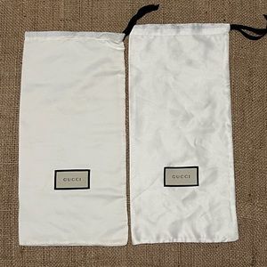 Gucci dust bags